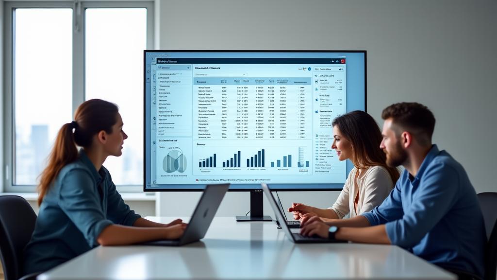 People analyzing financial charts to make smart decisions