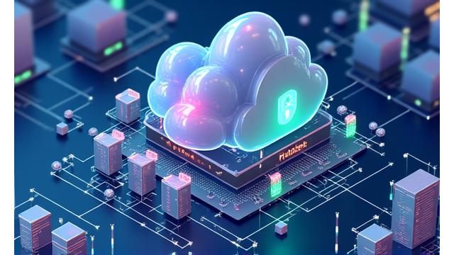 Cloud infrastructure with security components